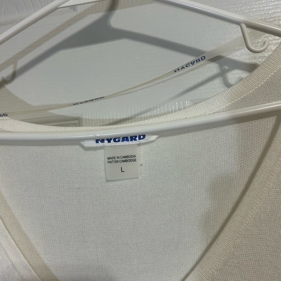 White sweater top - Picture 2 of 2